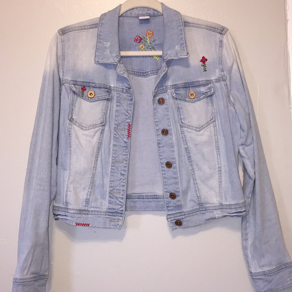 Embroidered Jean/Denim jacket